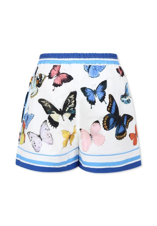 25SS [키즈] 돌체앤가바나 쇼츠/버뮤다 L52Q33 FI5KS HB5KB WHITE - DOLCE & GABBANA