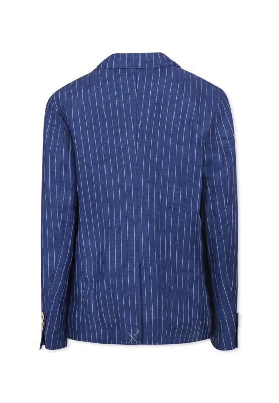 25SS [키즈] 돌체앤가바나 자켓 L41E97 FR4BD S8051 BLUE - DOLCE & GABBANA