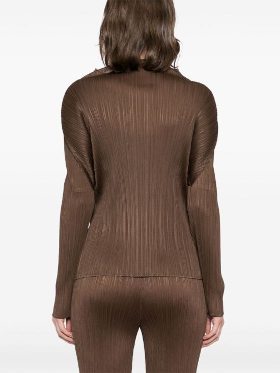 24FW 플리츠플리즈 셔츠 PP49JK404 44 Brown - PLEATS PLEASE