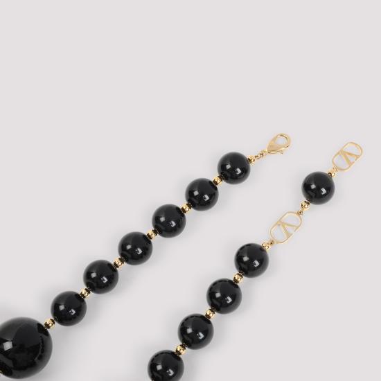 25SS 발렌티노 가라바니 목걸이/팬던트 6W2J0Y33KWG R4G ORO NERO MULTICOLOR BEIGE - VALENTINO GARAVANI