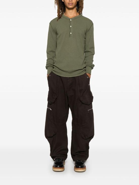 24FW 더블알엘 긴팔 티셔츠 782943935 001 Green - RRL