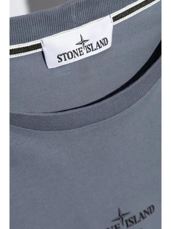  스톤 아일랜드 반팔 티셔츠 81152NS91 blue - STONE ISLAND