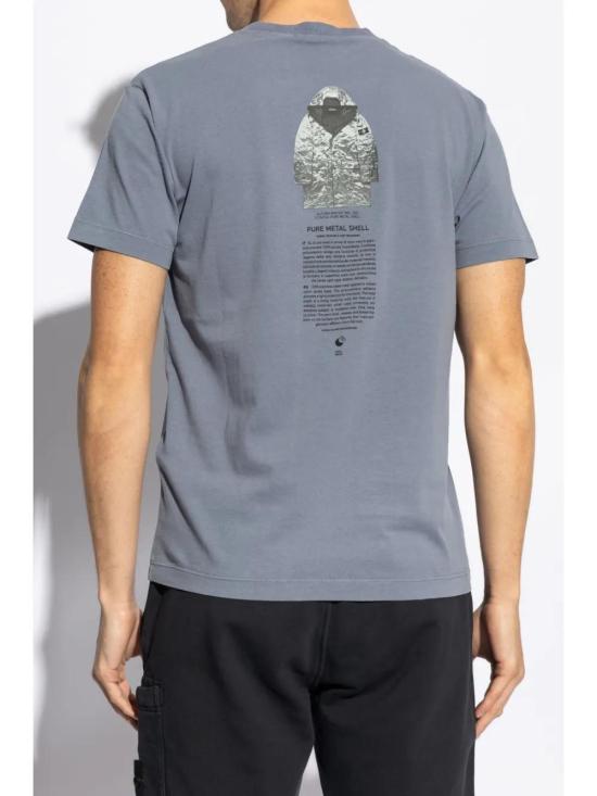  스톤 아일랜드 반팔 티셔츠 81152NS91 blue - STONE ISLAND