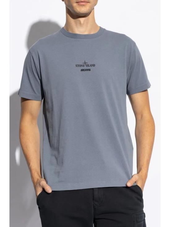  스톤 아일랜드 반팔 티셔츠 81152NS91 blue - STONE ISLAND