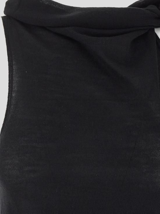 25SS 릭 오웬스 미디 원피스 RP01E7603 M09 Black - RICK OWENS