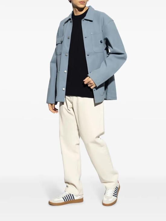  스톤 아일랜드 긴팔 티셔츠 8115526A1 navy - STONE ISLAND