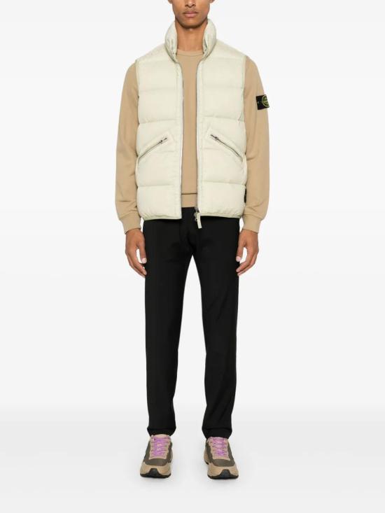  스톤 아일랜드 긴팔 티셔츠 811562420 beige - STONE ISLAND