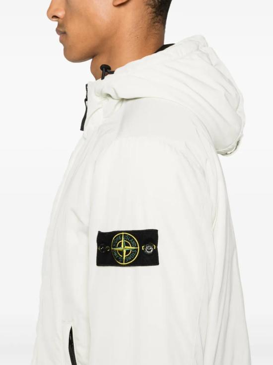  스톤 아일랜드 자켓 811543426 ivory - STONE ISLAND