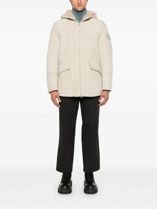  스톤 아일랜드 자켓 8115002F9 ecru - STONE ISLAND