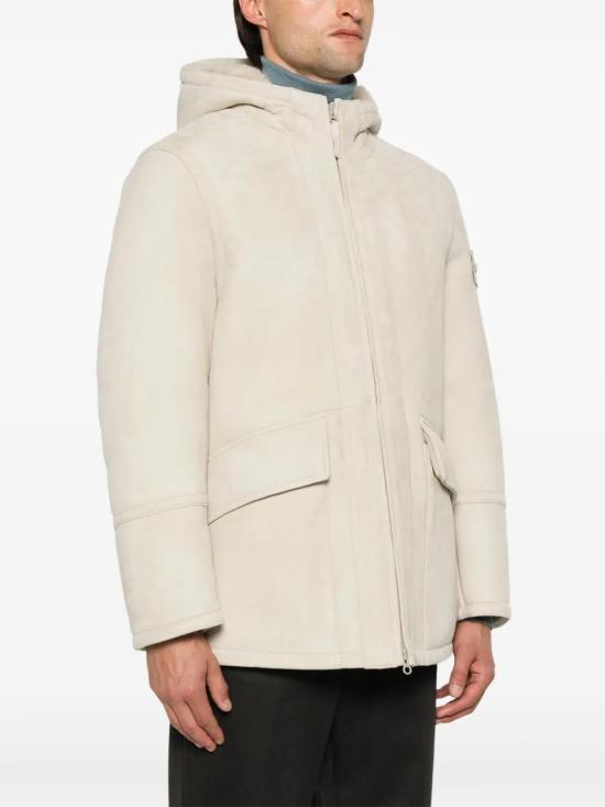  스톤 아일랜드 자켓 8115002F9 ecru - STONE ISLAND