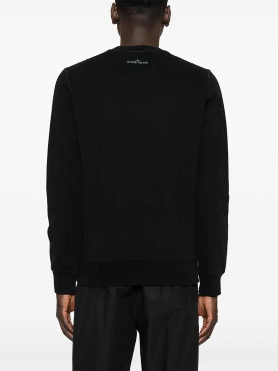  스톤 아일랜드 긴팔 티셔츠 811566388 black - STONE ISLAND