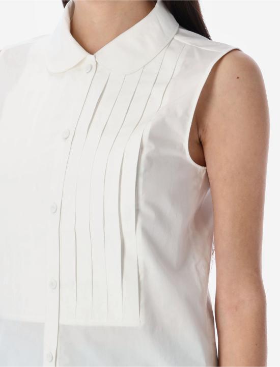 25SS 아페쎄 민소매 티셔츠 F13434COEVD AAB Bianco - A.P.C.