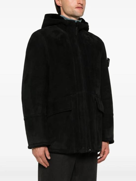 스톤 아일랜드 자켓 8115002F9 black - STONE ISLAND