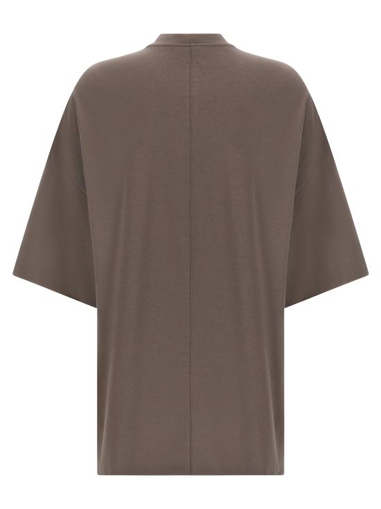 25FW 릭 오웬스 반팔 티셔츠 RU01E5283BA34 Gray - RICK OWENS