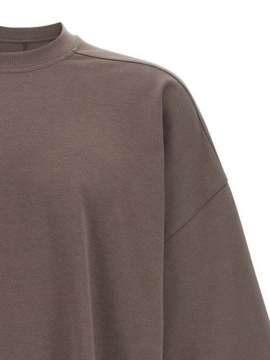 25FW 릭 오웬스 반팔 티셔츠 RU01E5283BA34 Gray - RICK OWENS