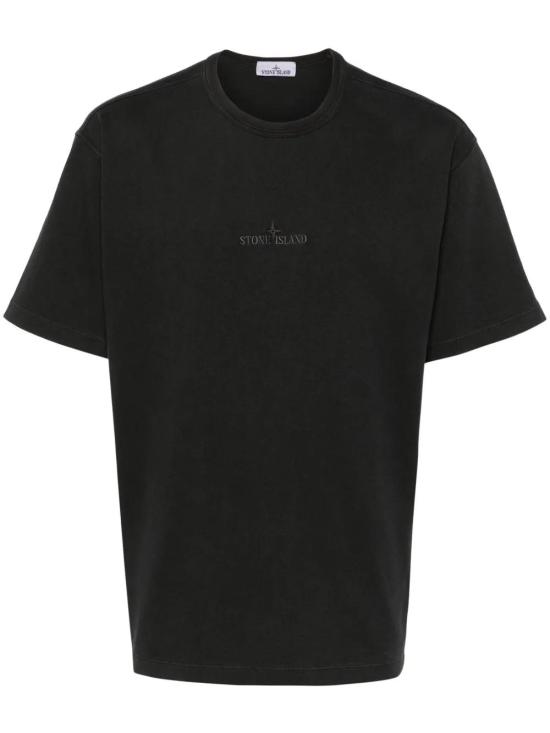  스톤 아일랜드 반팔 티셔츠 811522258 black