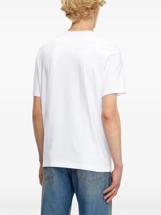  디젤 반팔 티셔츠 A153980GRAI white - DIESEL