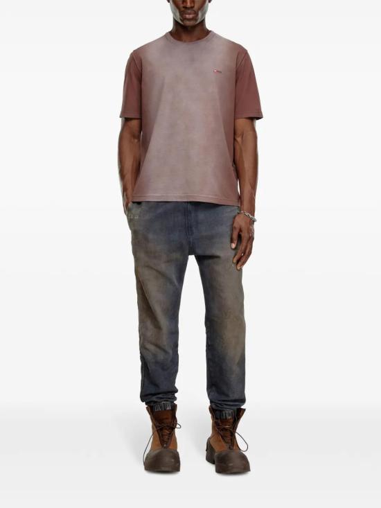  디젤 반팔 티셔츠 A149900AJDC brown - DIESEL