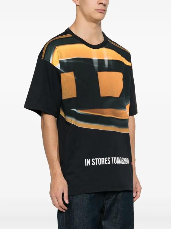  디젤 반팔 티셔츠 A137660AMAB black - DIESEL