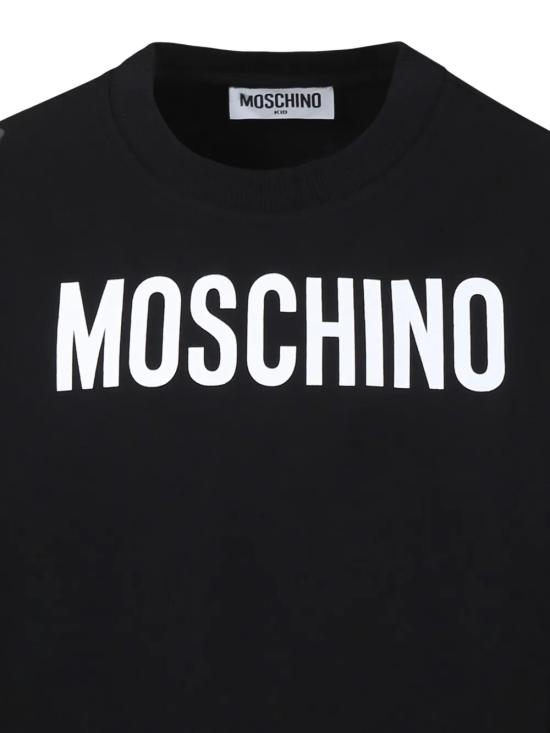 25SS [주니어] 모스키노 니트/스웻셔츠 HUF094LDA11 60100 Black - MOSCHINO