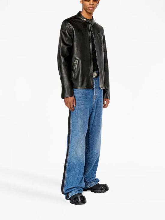  디젤 가죽 자켓 A106270AJIR black - DIESEL