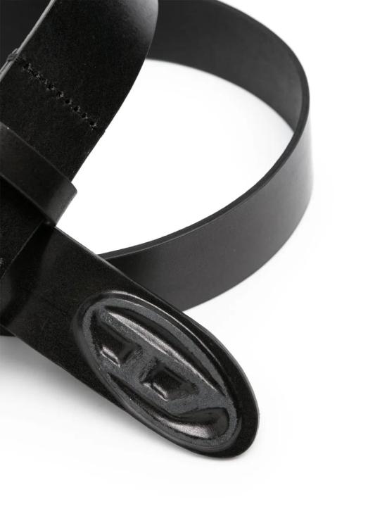  디젤 가죽 벨트 X09923PR666 black - DIESEL