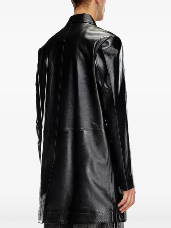  디젤 가죽 자켓 A141250IPAG black - DIESEL