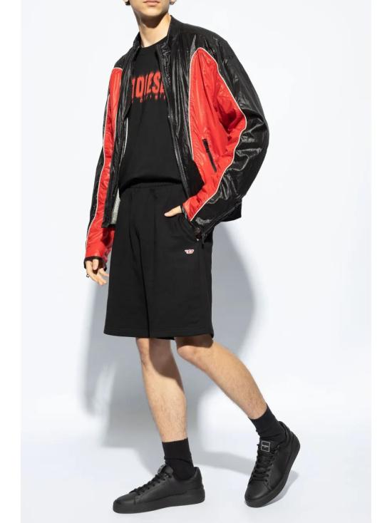  디젤 가죽 자켓 A144100NKBK red - DIESEL