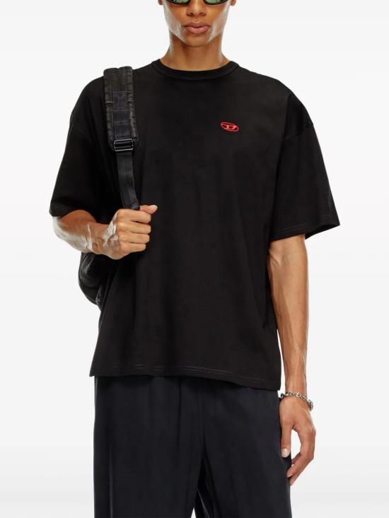  디젤 반팔 티셔츠 A151640GRAI - DIESEL