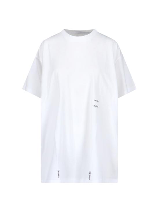 25SS 셋추 반팔 티셔츠 U012T002C001 WHITE White