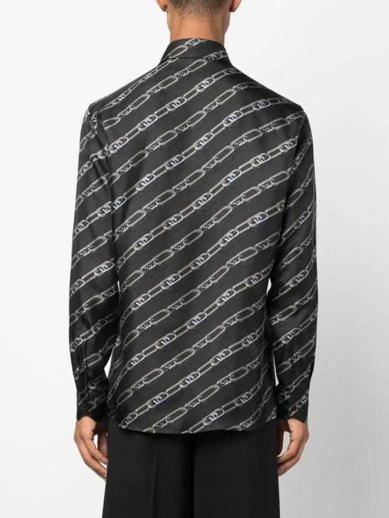  펜디 긴팔 셔츠 FS0585AL2M black - FENDI