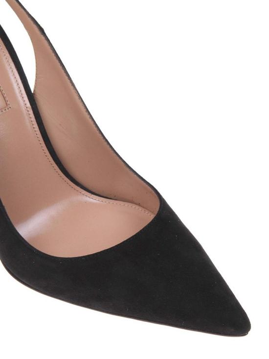 26SS 아쿠아주라 드뇌브 105mm 보우 DENHIGP0SUE000 Black - AQUAZZURA