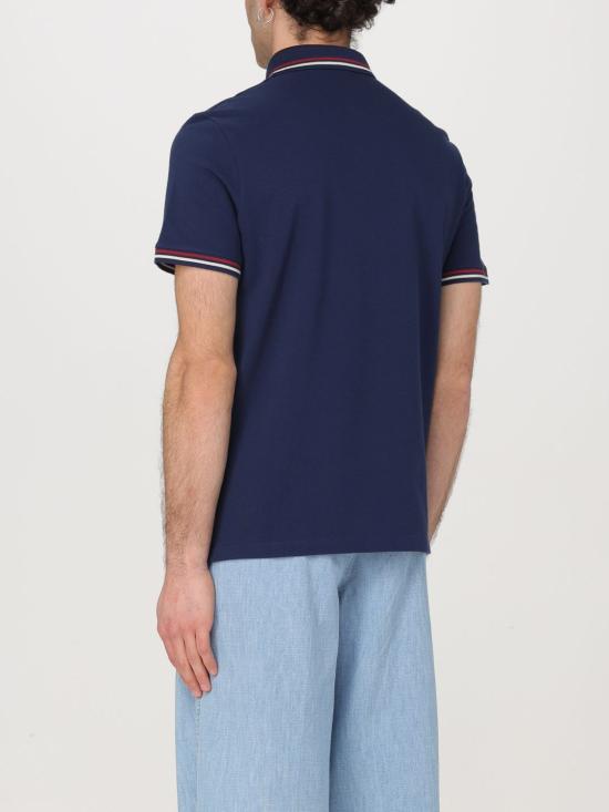 25SS 발렌티노 가라바니 폴로 티셔츠 6V3MH01KAQJ D51 Blue - VALENTINO GARAVANI