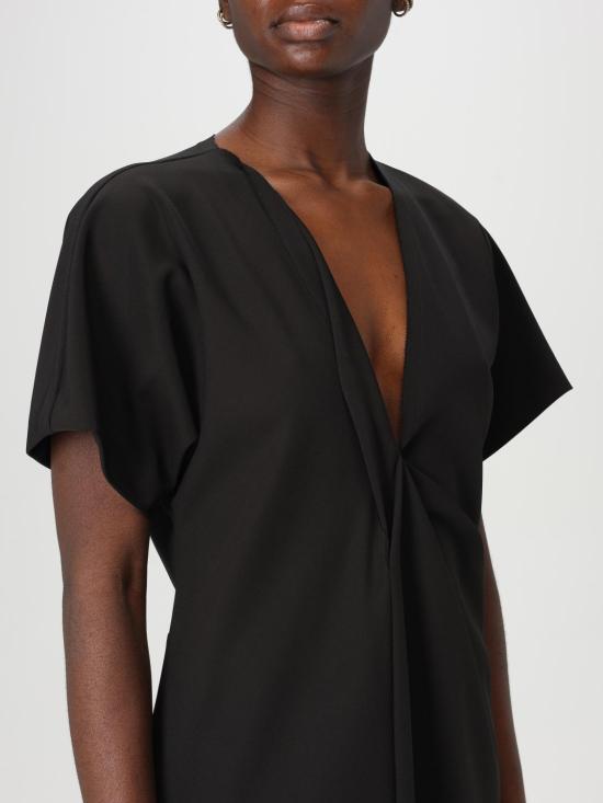 25FW 모스키노 미디 원피스 04053225 0555 Black - MOSCHINO