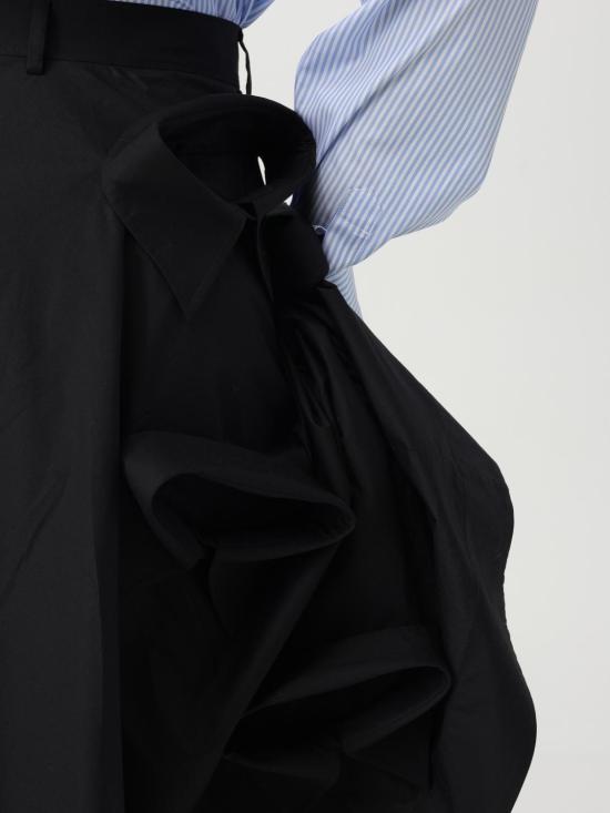 25FW 모스키노 스커트 01010531 0555 Black - MOSCHINO