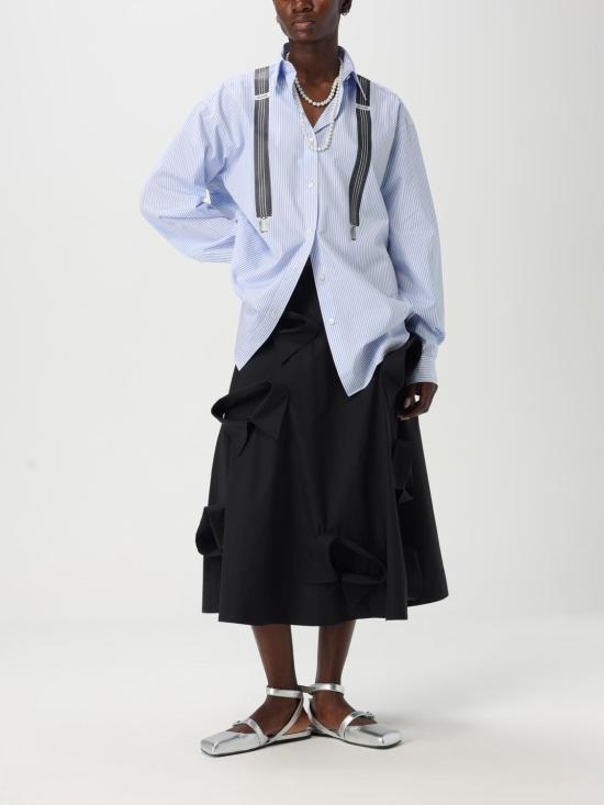 25FW 모스키노 스커트 01010531 0555 Black - MOSCHINO