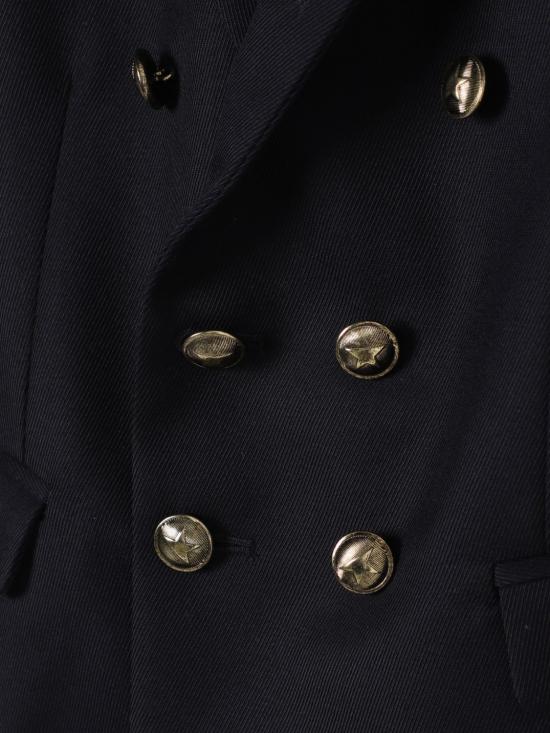 25FW [키즈] 골든구스 캐주얼 자켓 GKP01392P00192250501 Blue - GOLDEN GOOSE