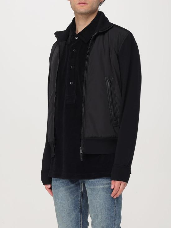 25SS 톰포드 봄버 자켓 KZY003YMW012F24 LB998 Black - TOMFORD