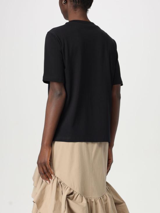 25FW 모스키노 반팔 티셔츠 07040541 1555 Black - MOSCHINO