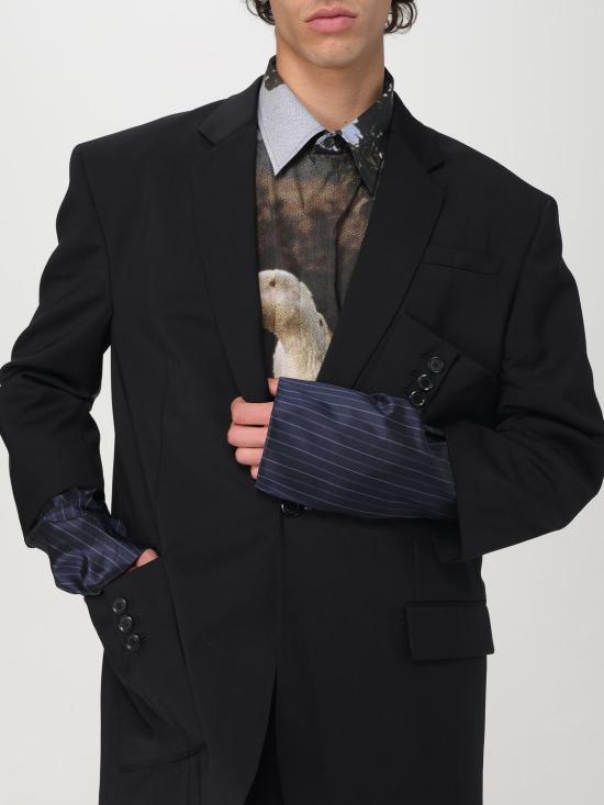 25SS 모스키노 자켓 05020217 3555 Black - MOSCHINO