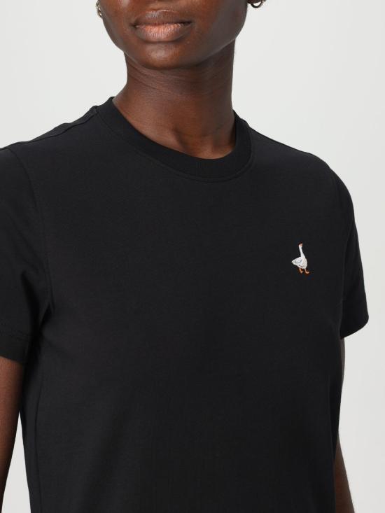 25FW 모스키노 반팔 티셔츠 07140541 3555 Black - MOSCHINO