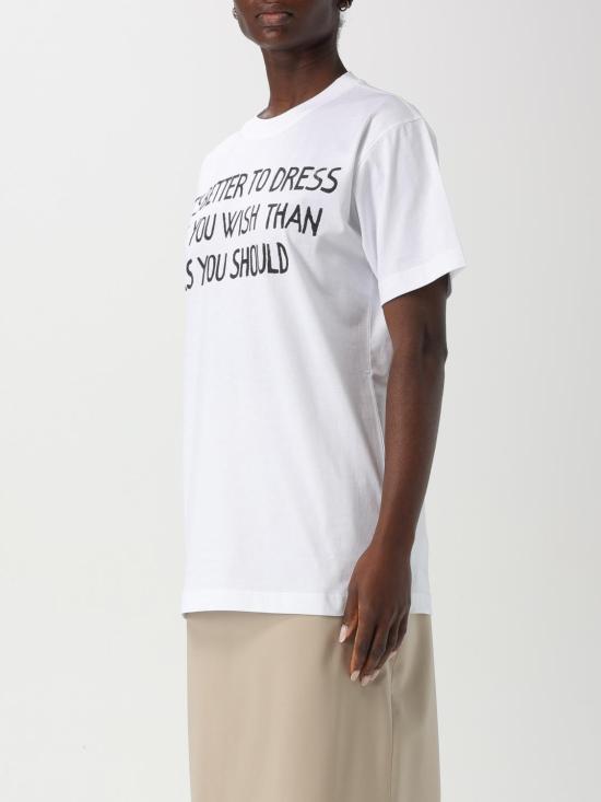 25FW 모스키노 반팔 티셔츠 07110541 1001 White - MOSCHINO