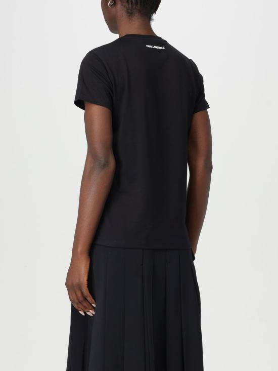 25SS 칼라거펠트 반팔 티셔츠 230W1700 999 Black - KARL LAGERFELD