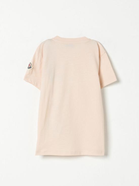 25FW [키즈] 몽클레어 티셔츠 8C0001689AT9 51N Blush Pink - MONCLER