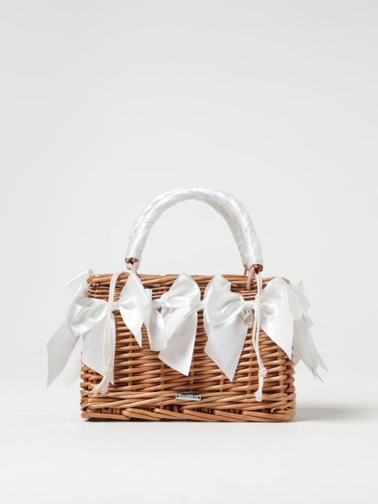 25SS [키즈] 모나리자 토트백 17E0065062 0001 Yellow Cream