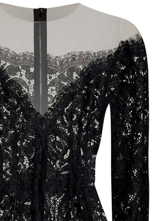 25SS 돌체앤가바나 미디 원피스 F6R0ATFLMOK N0000 Black - DOLCE & GABBANA