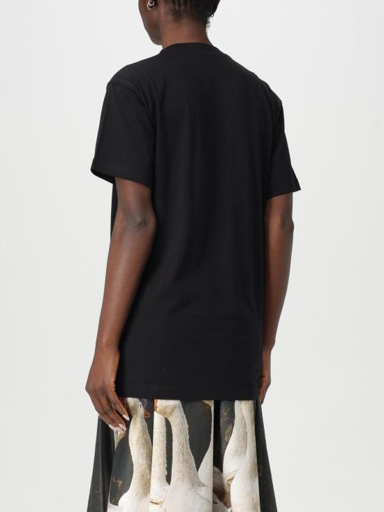 25FW 모스키노 반팔 티셔츠 07150541 1555 Black - MOSCHINO