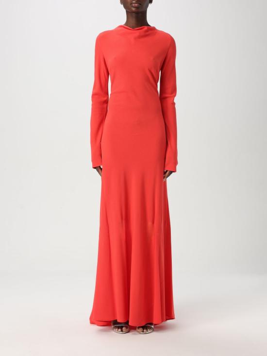 25SS 모스키노 롱 원피스 04493726 0129 Red