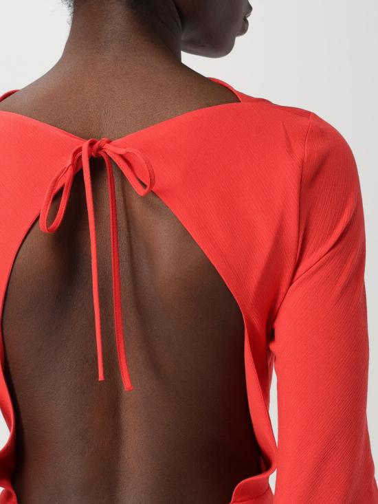 25SS 모스키노 롱 원피스 04493726 0129 Red - MOSCHINO