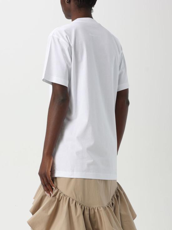 25SS 모스키노 반팔 티셔츠 07160541 1001 White - MOSCHINO